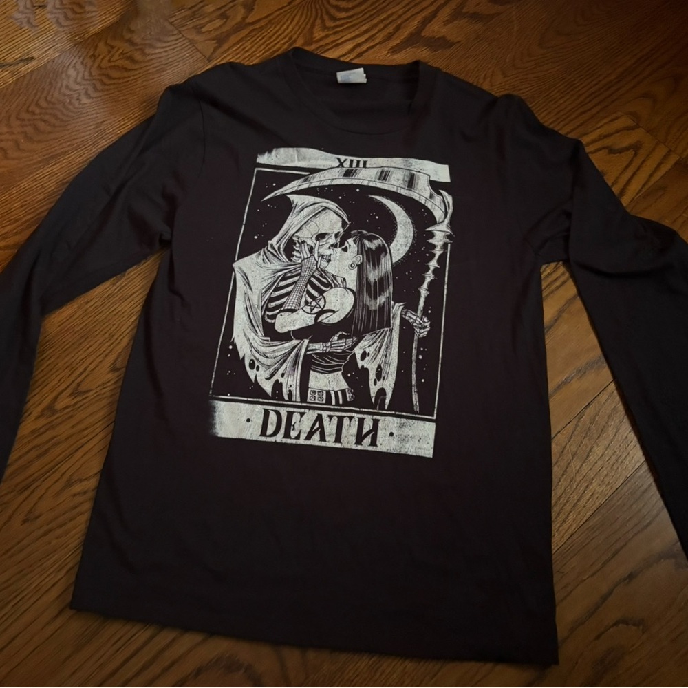 Death Tarot Card Long Sleeve Top!